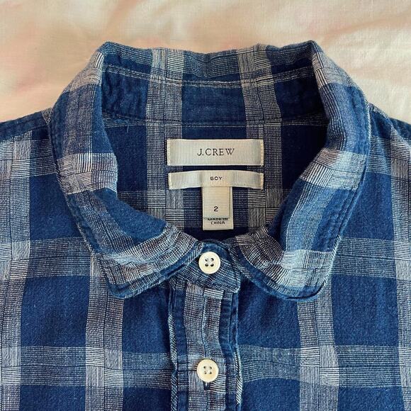 J.Crew Womens Boy Style Button Up Size 2 - Picture 4 of 7